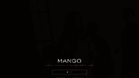 What Mango.com website looked like in 2020 (3 years ago)