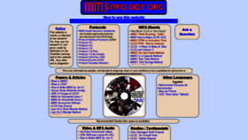 What Mmsinfo.org website looked like in 2020 (4 years ago)