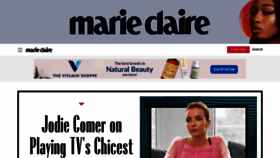 What Marieclaire.com website looked like in 2020 (4 years ago)