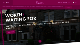 What Malmaison.com website looked like in 2020 (4 years ago)