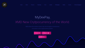 What Mydexpay.io website looked like in 2020 (4 years ago)