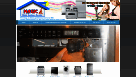 What Magichomeapplianceservice.com.au website looked like in 2020 (4 years ago)
