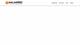 What Mallmaverick.com website looked like in 2020 (3 years ago)