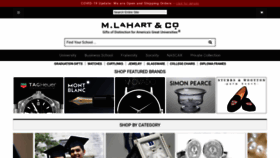 What Mlahart.com website looked like in 2020 (4 years ago)
