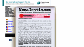What Mecagratis.com website looked like in 2020 (3 years ago)