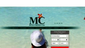 What Mcgrouphotels.com website looked like in 2020 (4 years ago)