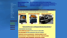 What Machinesite.co.uk website looked like in 2020 (4 years ago)