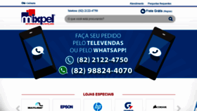 What Mixpelinfo.com.br website looked like in 2020 (4 years ago)