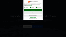 What Myvideomedia.com website looked like in 2020 (4 years ago)