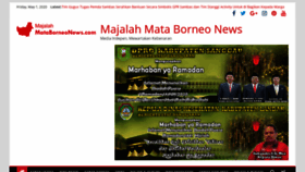 What Majalahmataborneonews.com website looked like in 2020 (3 years ago)