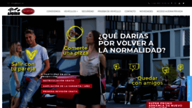 What Microcar.es website looked like in 2020 (4 years ago)