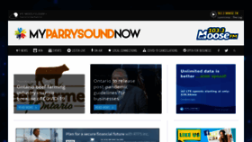 What Myparrysoundnow.com website looked like in 2020 (3 years ago)