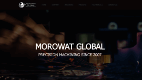What Morowatglobal.com website looked like in 2020 (4 years ago)
