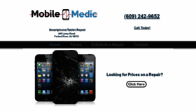 What Mobilemedicrepairs.com website looked like in 2020 (4 years ago)