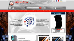 What Macfay.eu website looked like in 2020 (3 years ago)