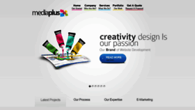 What Mediaplus.me website looked like in 2020 (4 years ago)