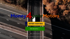 What Money4yourmotors.com website looked like in 2020 (4 years ago)