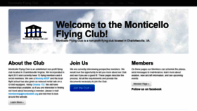 What Monticellofc.org website looked like in 2020 (4 years ago)