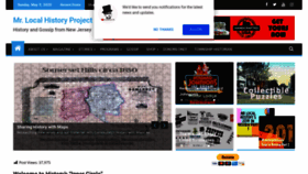 What Mrlocalhistory.org website looked like in 2020 (5 years ago)