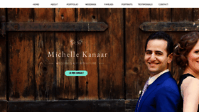 What Michellekanaarphotography.com website looked like in 2020 (3 years ago)