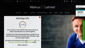 What Markuslehnert.com website looked like in 2020 (4 years ago)