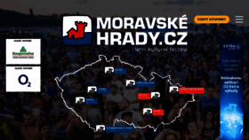 What Moravskehrady.cz website looked like in 2020 (4 years ago)