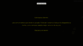 What Maquinariaroma.es website looked like in 2020 (4 years ago)