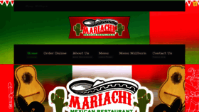 What Mariachirest.com website looked like in 2020 (4 years ago)