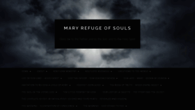 What Maryrefugeofsouls.com website looked like in 2020 (4 years ago)