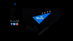 What Mach-audio.com website looked like in 2020 (4 years ago)