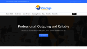 What Models4tradeshows.com website looked like in 2020 (4 years ago)