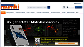 What Mumbi.de website looked like in 2020 (4 years ago)