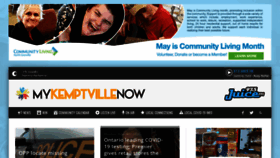 What Mykemptvillenow.com website looked like in 2020 (5 years ago)