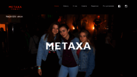 What Metaxa-music.cz website looked like in 2020 (3 years ago)