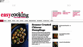 What My-easy-cooking.com website looked like in 2020 (4 years ago)