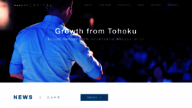 What Mkto-capital.jp website looked like in 2020 (4 years ago)