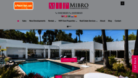 What Mibrointernational.com website looked like in 2020 (4 years ago)
