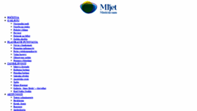 What Mljet.hr website looked like in 2020 (4 years ago)