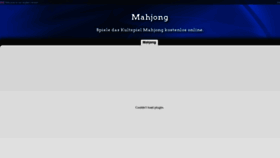 What Mahjong.cc website looked like in 2020 (4 years ago)