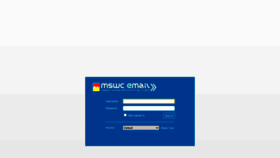 What Mail.mswc.in website looked like in 2020 (5 years ago)