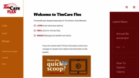 What Mytimcare.com website looked like in 2020 (4 years ago)