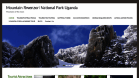 What Mountainrwenzorinationalparkuganda.com website looked like in 2020 (4 years ago)