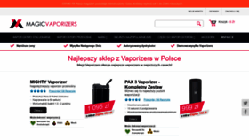 What Magicvaporizers.pl website looked like in 2020 (3 years ago)