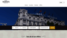 What Mediodiahotel.com website looked like in 2020 (4 years ago)