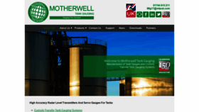 What Motherwelltankgauging.com website looked like in 2020 (4 years ago)