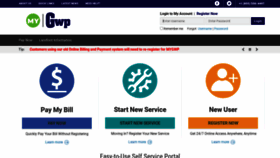 What Mygwp.glendaleca.gov website looked like in 2020 (3 years ago)