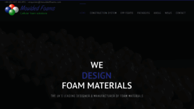 What Mouldedfoams.com website looked like in 2020 (4 years ago)