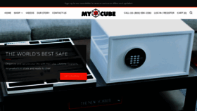 What Mycubesafe.com website looked like in 2020 (3 years ago)