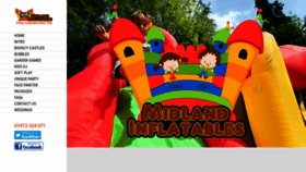 What Midlands-inflatables.co.uk website looked like in 2020 (4 years ago)
