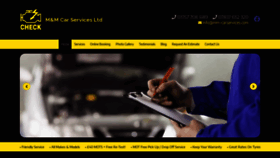 What Mm-carservices.com website looked like in 2020 (4 years ago)